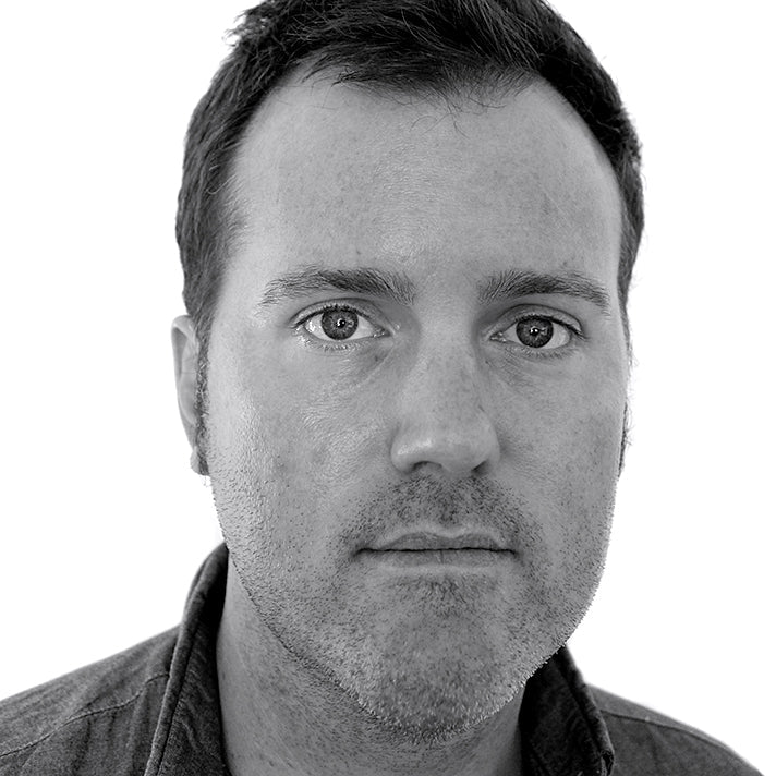     Black-and-white portrait of perfumer James Elliott.