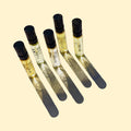 MISKEO Parfums Les Éléments Discovery Set met proefflesjes van Daim, Pistil, Épices, Feuille en Brume.