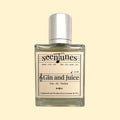 scenTunes Gin and Juice Eau de Parfum 50 ml in een glazen flacon met zilverkleurige dop en crèmekleurig etiket.