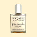 scenTunes Tin Pan Alley Eau de Parfum 50 ml in een glazen flacon met zilverkleurige dop en crèmekleurig etiket.